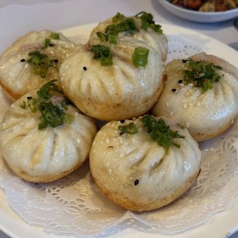 Little Shanghai Restaurant - Pan fried pork bun - Shanghainese Near Me - San Mateo, California