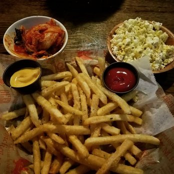 Mad For Chicken Flushing - Truffle fries ft. kimchi & curry popcorn - Korean Near Me - Flushing, New York Mad For Chicken Flushing - Truffle fries ft. kimchi & curry popcorn - Korean Near Me - Flushing, New York