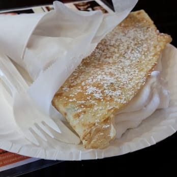 CrepeMaker - a 9 dollar crepe, unimpressive presentation for the cost - Creperies Near Me - Miami, Florida CrepeMaker - a 9 dollar crepe, unimpressive presentation for the cost - Creperies Near Me - Miami, Florida