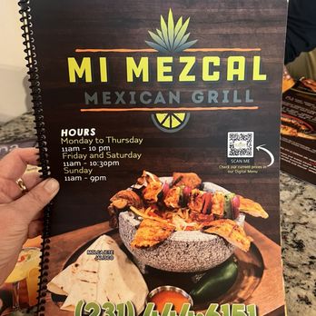 Mi Mezcal Mexican Grill - Menu - Mexican Near Me - Cadillac, Michigan