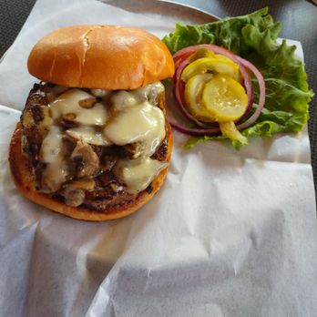 Dick's Primal Kitchen - Mushroom/swiss burger. - Burgers Near Me - Portland, Oregon Dick's Primal Kitchen - Mushroom/swiss burger. - Burgers Near Me - Portland, Oregon