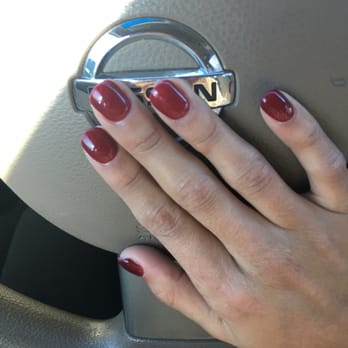 Paradise Nails - Started out with a fake tip then kept getting fills, now it's more like acrylic overlay b - Nail Salons Near Me - Fresno, California