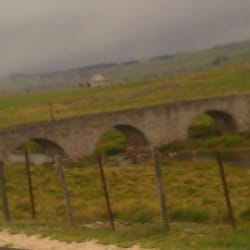La Borie de l'Aubrac - Bridge before arrival