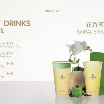 Molly Tea - New drinks - March 2025 - Bubble Tea Near Me - Sunnyvale, California Molly Tea - New drinks - March 2025 - Bubble Tea Near Me - Sunnyvale, California