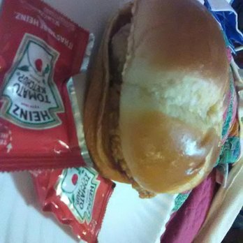 Church's Chicken - a hamburger and chips on a paper plate - Chicken Wings Near Me - Brownsville, Texas Church's Chicken - a hamburger and chips on a paper plate - Chicken Wings Near Me - Brownsville, Texas