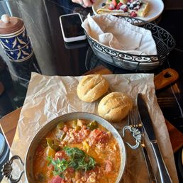 menemen and crepes