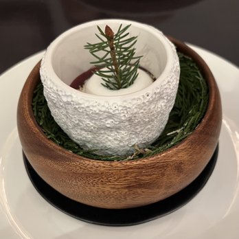 Goosefoot - Pine bud custard - New American Near Me - Chicago, Illinois