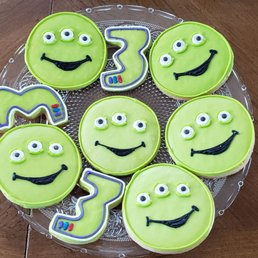 Toy story theme cookies. Toy story theme cookies.