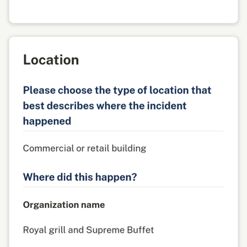 Royal Grill & Buffet - a screenshot of the menu - Buffets Near Me - Lafayette, Indiana