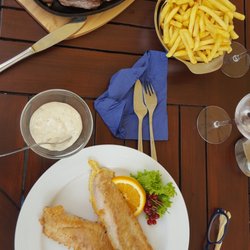 Salondampfer Hansa - Bis auf die "vermeintliche" Pfeffersoße alles prima und lecker.