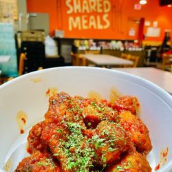 Mega Mart - Korean sauce chicken from the food deli