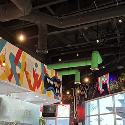 their ceiling and walls their ceiling and walls