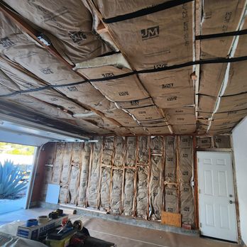 Menifee Drywall Construction - Insulation (you can see additional wood added to reinforce weight of drywall) - Drywall Installation & Repair Near Me Menifee Drywall Construction - Insulation (you can see additional wood added to reinforce weight of drywall) - Drywall Installation & Repair Near Me