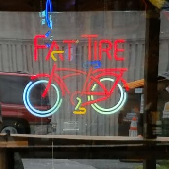 The Blue Gator - Who doesn't love Fat Tire?? - Seafood Near Me - Dunnellon, Florida