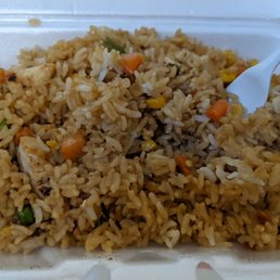 Chicken fried rice Chicken fried rice