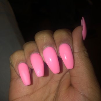 Club Nails Spa - Literally all of them are crooked (remind you these are supposed to be coffin ) - Nail Salons Near Me - Palmdale, California Club Nails Spa - Literally all of them are crooked (remind you these are supposed to be coffin ) - Nail Salons Near Me - Palmdale, California
