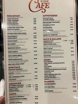 Menu photo 1 Virgin River Cafe Mesquite, NV