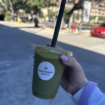 Earthcraft Juicery - Green Tea Mango Smoothie - Juice Bars & Smoothies Near Me - Houston, Texas Earthcraft Juicery - Green Tea Mango Smoothie - Juice Bars & Smoothies Near Me - Houston, Texas