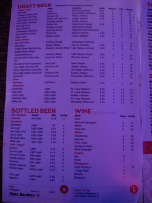 Menu photo 8 Headquarters Grill Bar Sushi Peoria, AZ