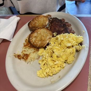 Doug's Place - Cornbeef hash w/English Muffin & scrambled eggs - Breakfast & Brunch Near Me - Castro Valley, California