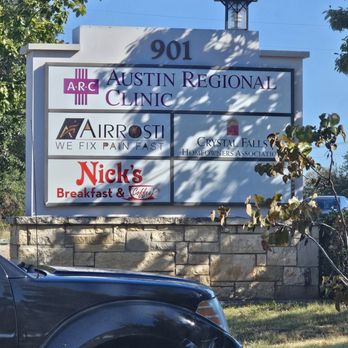 Nick’s Breakfast & Coffee - Road sign - Breakfast & Brunch Near Me - Leander, Texas Nick’s Breakfast & Coffee - Road sign - Breakfast & Brunch Near Me - Leander, Texas