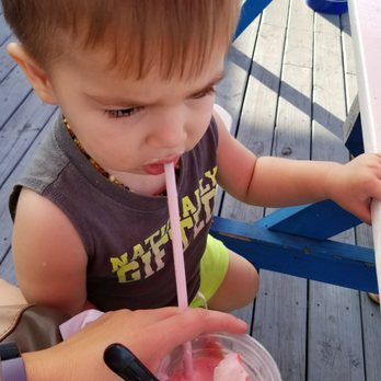 Shake Station - My son's first milkshake! I'm glad it was the best! - American Near Me - Ellenton, Florida