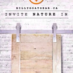 Billy Goat Gear - Rustic Industrial Sliding Barn Doors