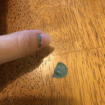 Luxe Nails and Spa - Almost 24 hrs later, my thumb nail peeled off. I do not pick my gel polish, ever, so this had to be as a result of the shoddy work done. - Nail Salons Near Me - Eugene, Oregon