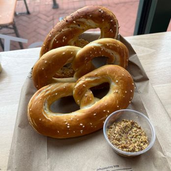 The Pretzel Bakery - $3 for 8 pretzel deal with 2 salted and 1 everything pretzel - Bakeries Near Me - Washington, DC, District of Columbia The Pretzel Bakery - $3 for 8 pretzel deal with 2 salted and 1 everything pretzel - Bakeries Near Me - Washington, DC, District of Columbia