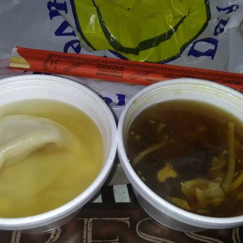 Full House Chinese Restaurant - Wonton Soup( Not the Best) Hot Sour Soup( was OK) - Chinese Near Me - San Antonio, Texas Full House Chinese Restaurant - Wonton Soup( Not the Best) Hot Sour Soup( was OK) - Chinese Near Me - San Antonio, Texas