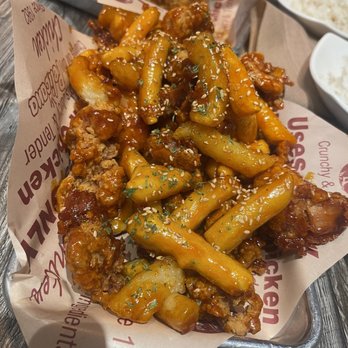 Pelicana Chicken - Ddukbokki - Korean Near Me - Cupertino, California