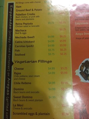 Menu photo 4 Empanada Express Grill Denver, CO