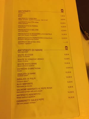 Menu photo 7 Casa Mia Rome, RM Menu photo 7 Casa Mia Rome, RM