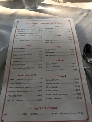 Menu photo 1 Posillipo Ocean Township, NJ Menu photo 1 Posillipo Ocean Township, NJ