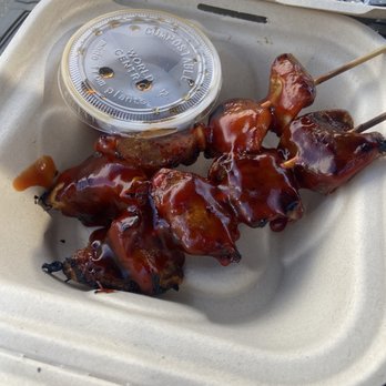 Kusina Ni Jayboy - Skewers (4/5) - Packs flavor and coated in a good amount of sauce - Filipino Near Me - Kahului, Hawaii Kusina Ni Jayboy - Skewers (4/5) - Packs flavor and coated in a good amount of sauce - Filipino Near Me - Kahului, Hawaii