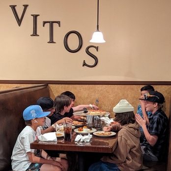 Vito's - Boys loving the pizza and wings - Italian Near Me - Bullhead City, Arizona Vito's - Boys loving the pizza and wings - Italian Near Me - Bullhead City, Arizona