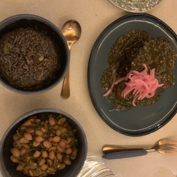 kann - Pork chop, peanut creamed greens, diri ak djon djon - Caribbean Near Me - Portland, Oregon kann - Pork chop, peanut creamed greens, diri ak djon djon - Caribbean Near Me - Portland, Oregon