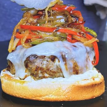 Flaming Bird BBQ - Flaming Bird Burger
Roasted Garlic Aioli
Provolone cheese
Lettuce
Sautéed onions and peppers - Barbeque Near Me - Charlotte, North Carolina Flaming Bird BBQ - Flaming Bird Burger
Roasted Garlic Aioli
Provolone cheese
Lettuce
Sautéed onions and peppers - Barbeque Near Me - Charlotte, North Carolina