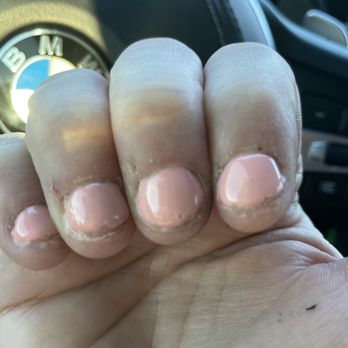 Dulce Nails & Spa - My nails immediately after my dip manicure. - Day Spas Near Me - Gretna, Nebraska