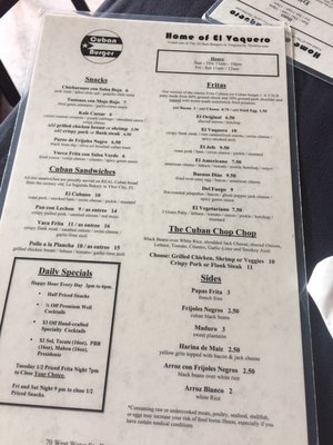 Menu photo 6 Cuban Burger Harrisonburg, VA