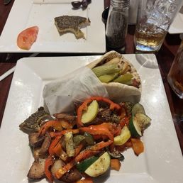 Chicken shawarma sandwich