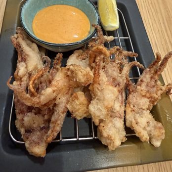 Tendon Kohaku - Kohaku Geso Karaage so delicious - Japanese Near Me - Bellevue, Washington
