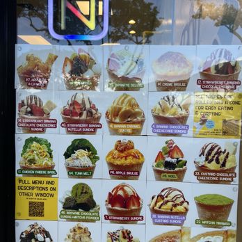 Roll Creperie - Some of the specials on the window! - Creperies Near Me - Mililani, Hawaii Roll Creperie - Some of the specials on the window! - Creperies Near Me - Mililani, Hawaii