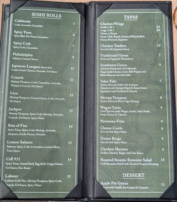 Menu photo 2 Nice Shot Golf Lounge & Bar Henderson, NV