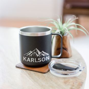 Lasting Impressions - Engraved Stainless Steel Travel Mugs - Embroidery & Crochet Near Me - Marysville, Washington Lasting Impressions - Engraved Stainless Steel Travel Mugs - Embroidery & Crochet Near Me - Marysville, Washington