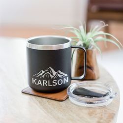 Lasting Impressions - Engraved Stainless Steel Travel Mugs