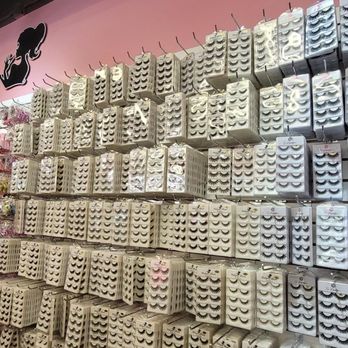Unique Glam Cosmetics - Our lash wall. Lashes for days! - Wholesale Stores Near Me - El Monte, California Unique Glam Cosmetics - Our lash wall. Lashes for days! - Wholesale Stores Near Me - El Monte, California