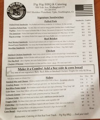 Menu photo 3 The Pig Rig BBQ Wallingford, CT