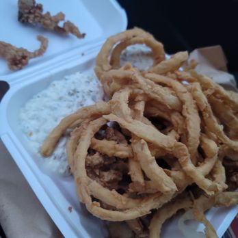 Simco's - Tiny dried up/over cooked clams...I feel taken advantage of. - American Near Me - Roslindale, Massachusetts