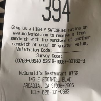 McDonald's - Fast Food Near Me - Arcadia, California